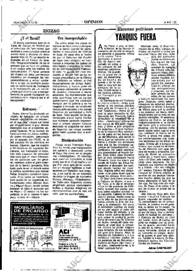 ABC MADRID 14-12-1986 página 25
