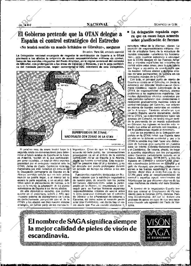 ABC MADRID 14-12-1986 página 34