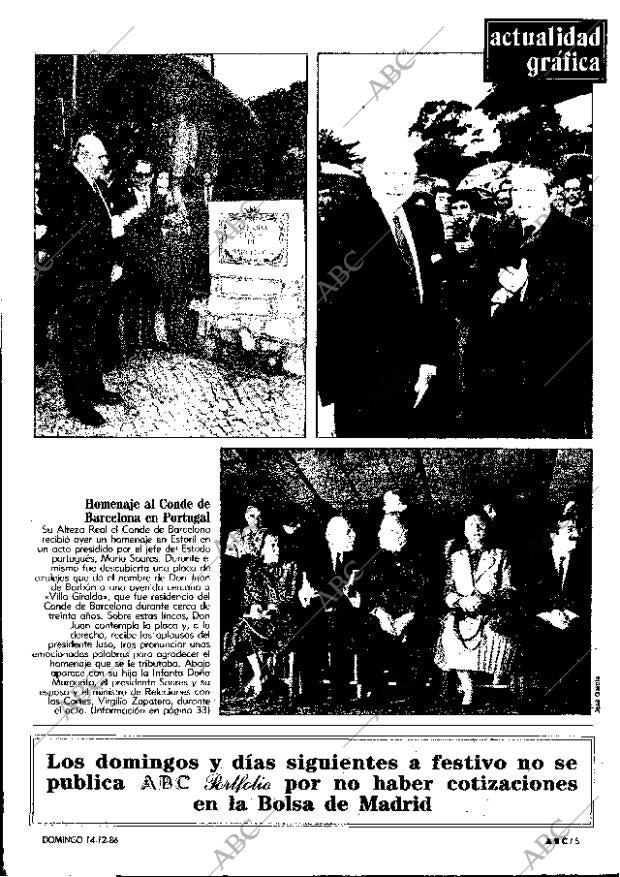 ABC MADRID 14-12-1986 página 5
