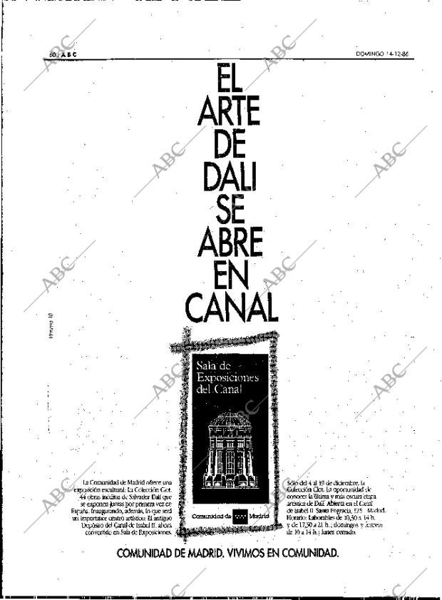 ABC MADRID 14-12-1986 página 60