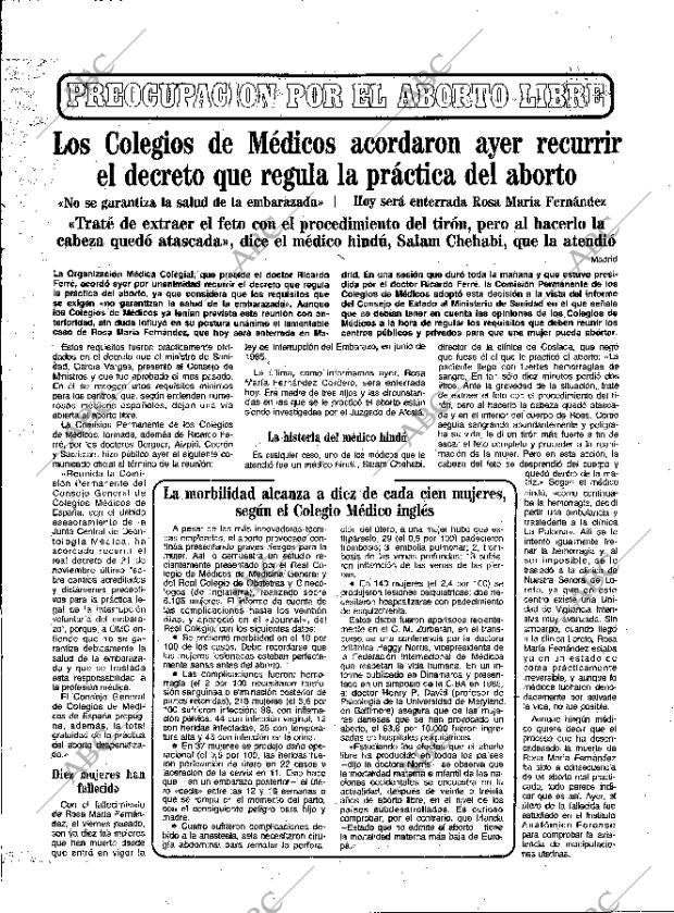 ABC MADRID 14-12-1986 página 67