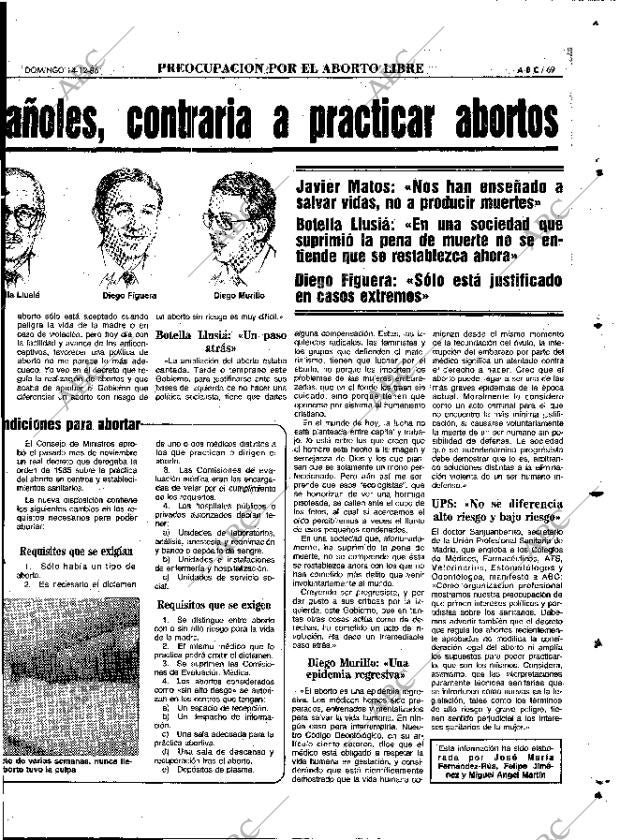 ABC MADRID 14-12-1986 página 69