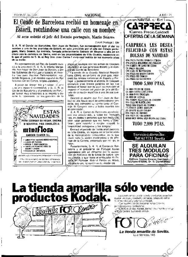 ABC SEVILLA 14-12-1986 página 25
