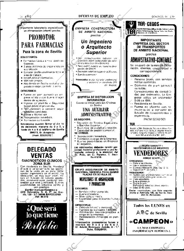 ABC SEVILLA 14-12-1986 página 56