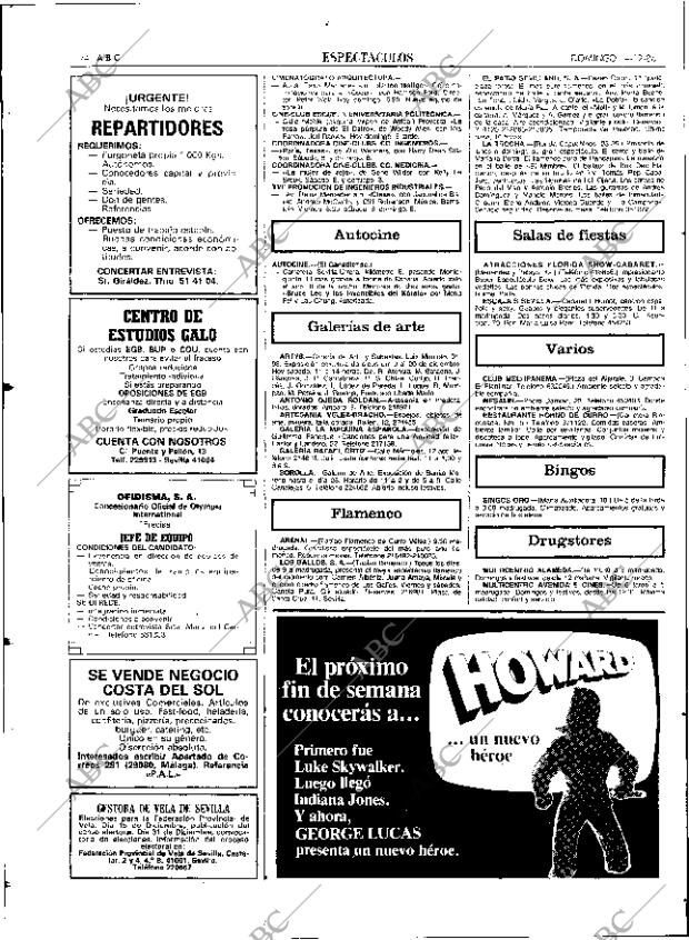 ABC SEVILLA 14-12-1986 página 74