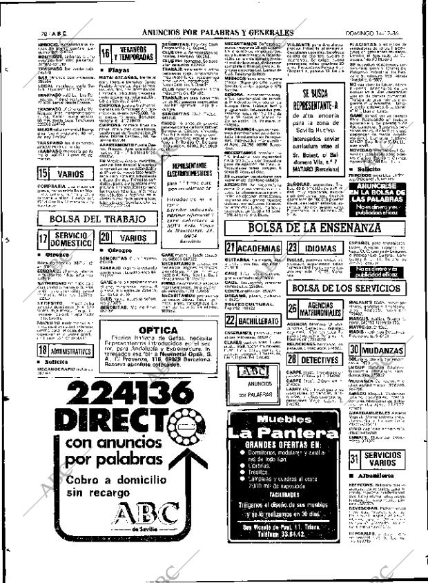 ABC SEVILLA 14-12-1986 página 78