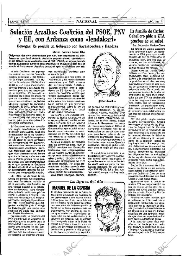 ABC MADRID 18-12-1986 página 23