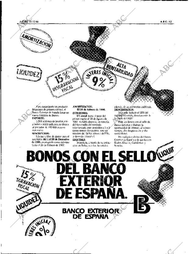 ABC MADRID 18-12-1986 página 63