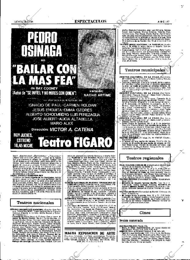 ABC MADRID 18-12-1986 página 87