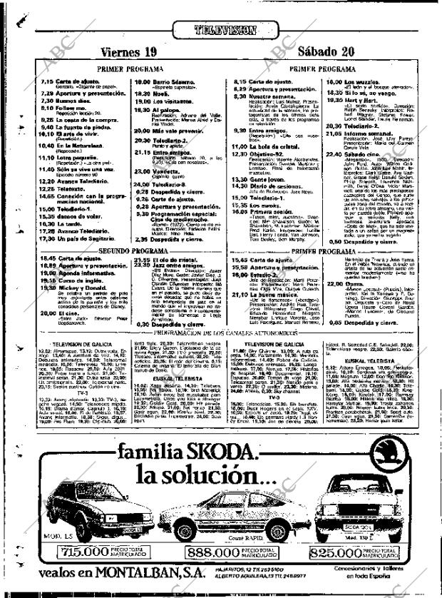 ABC MADRID 19-12-1986 página 142