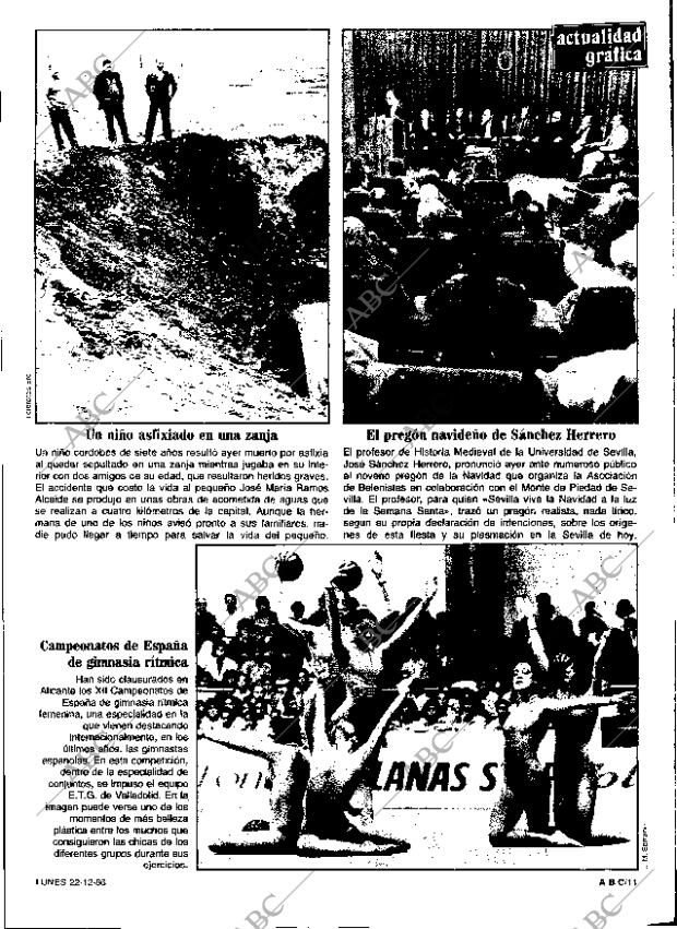 ABC SEVILLA 22-12-1986 página 11