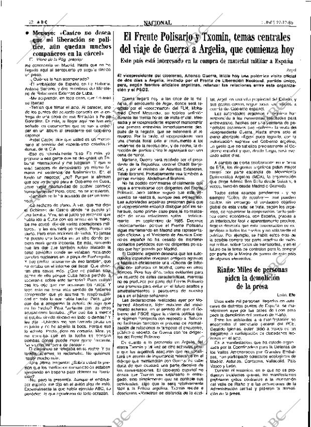 ABC SEVILLA 22-12-1986 página 22