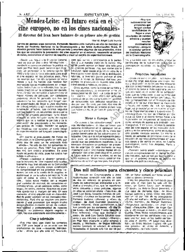ABC SEVILLA 22-12-1986 página 60