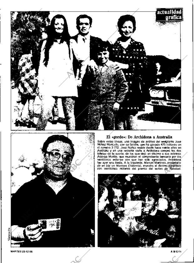 ABC SEVILLA 23-12-1986 página 11