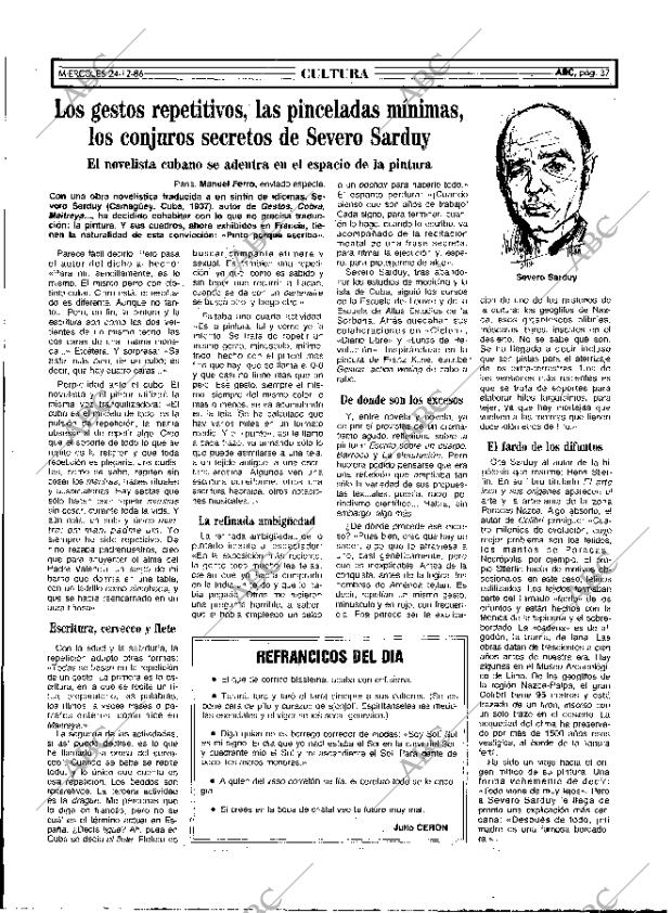 ABC MADRID 24-12-1986 página 37