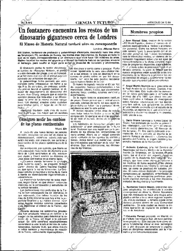 ABC MADRID 24-12-1986 página 48