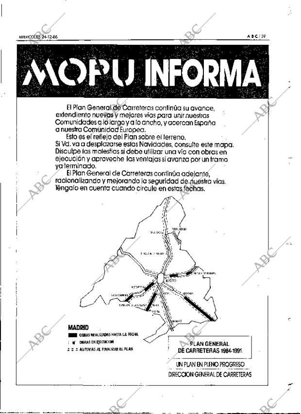 ABC MADRID 24-12-1986 página 59