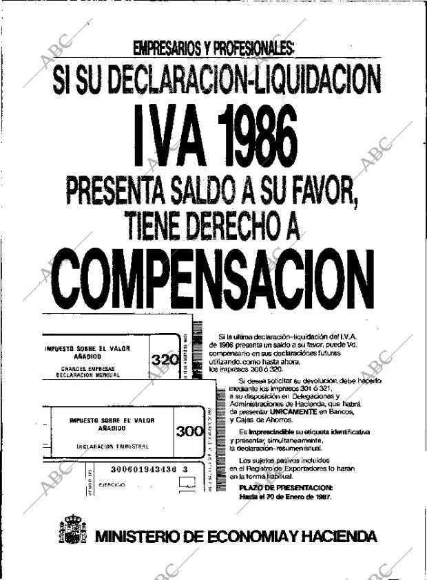 ABC MADRID 26-12-1986 página 2