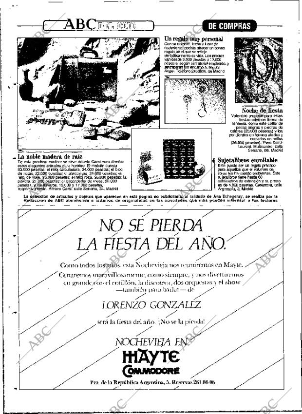 ABC MADRID 26-12-1986 página 96