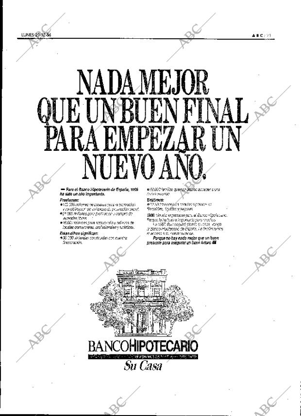 ABC MADRID 29-12-1986 página 23