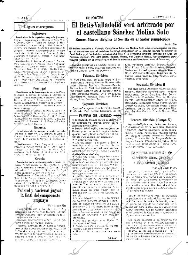 ABC SEVILLA 30-12-1986 página 50