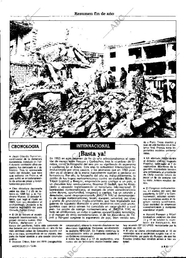 ABC MADRID 31-12-1986 página 11