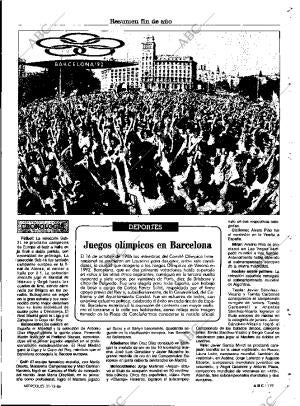 ABC MADRID 31-12-1986 página 119
