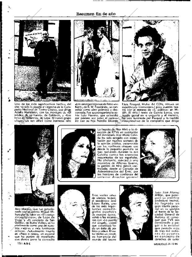 ABC MADRID 31-12-1986 página 132