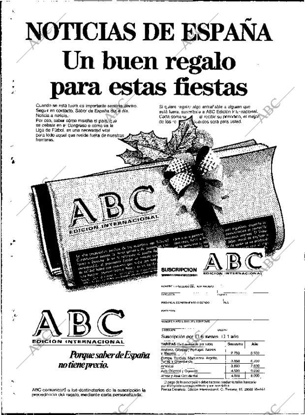 ABC MADRID 31-12-1986 página 134