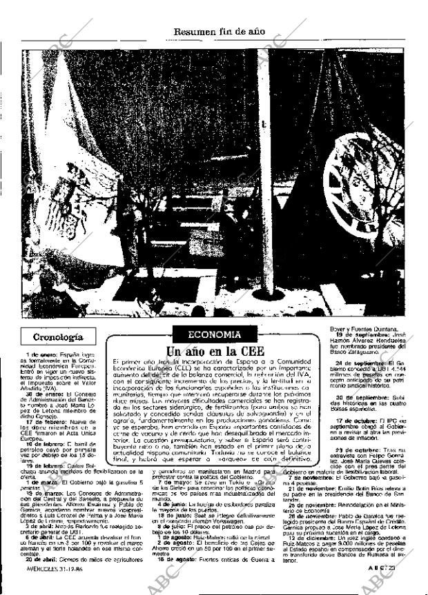 ABC MADRID 31-12-1986 página 25