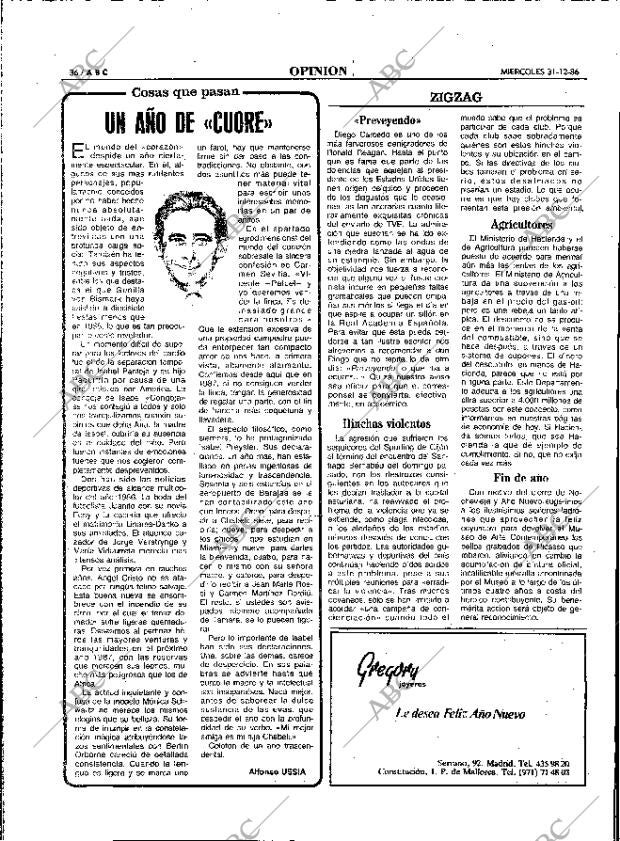 ABC MADRID 31-12-1986 página 36