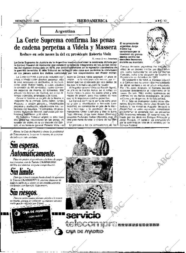ABC MADRID 31-12-1986 página 53