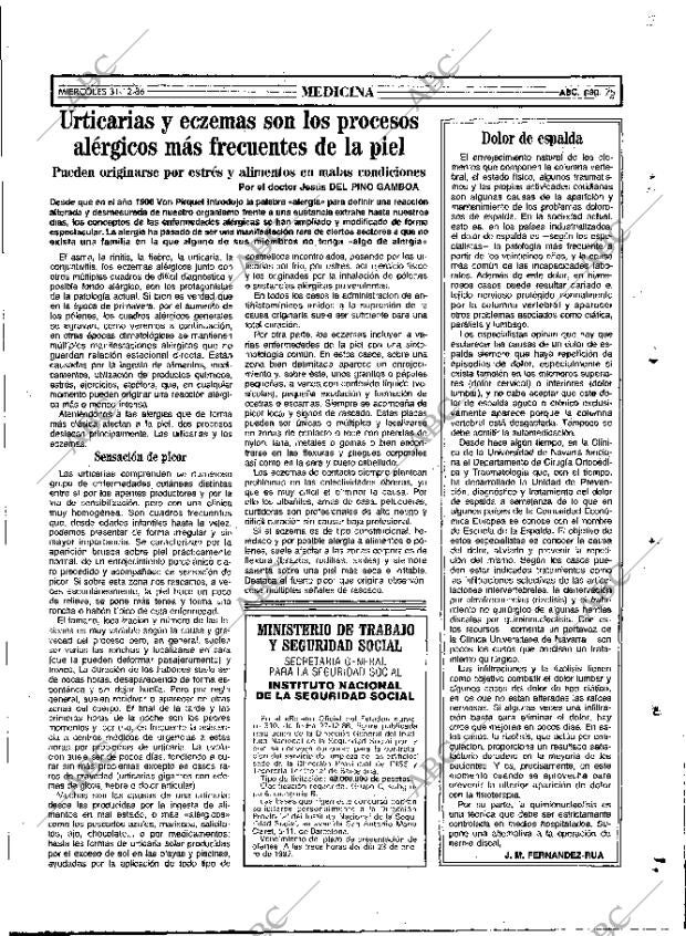 ABC MADRID 31-12-1986 página 75