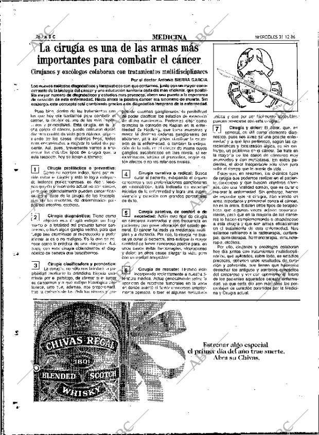 ABC MADRID 31-12-1986 página 76