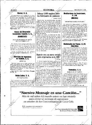 ABC MADRID 31-12-1986 página 88