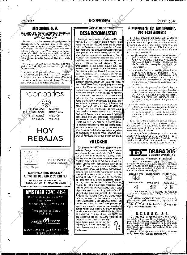 ABC MADRID 02-01-1987 página 56