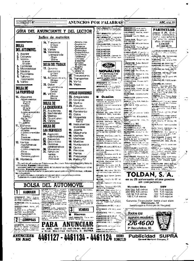 ABC MADRID 02-01-1987 página 81