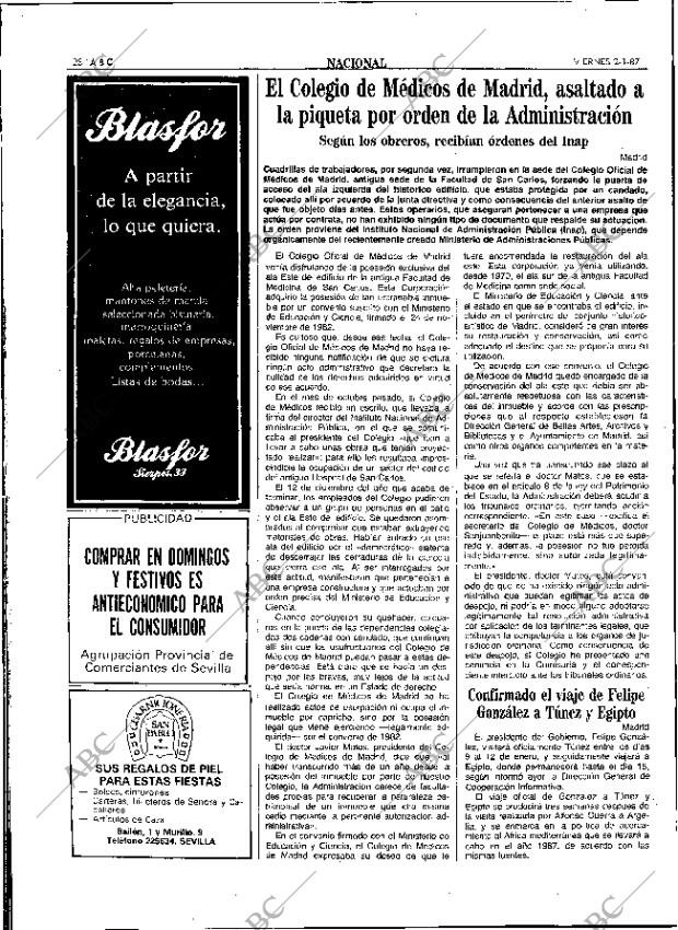 ABC SEVILLA 02-01-1987 página 28