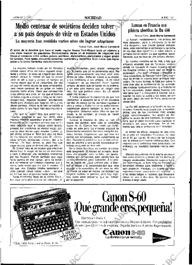 ABC SEVILLA 02-01-1987 página 51