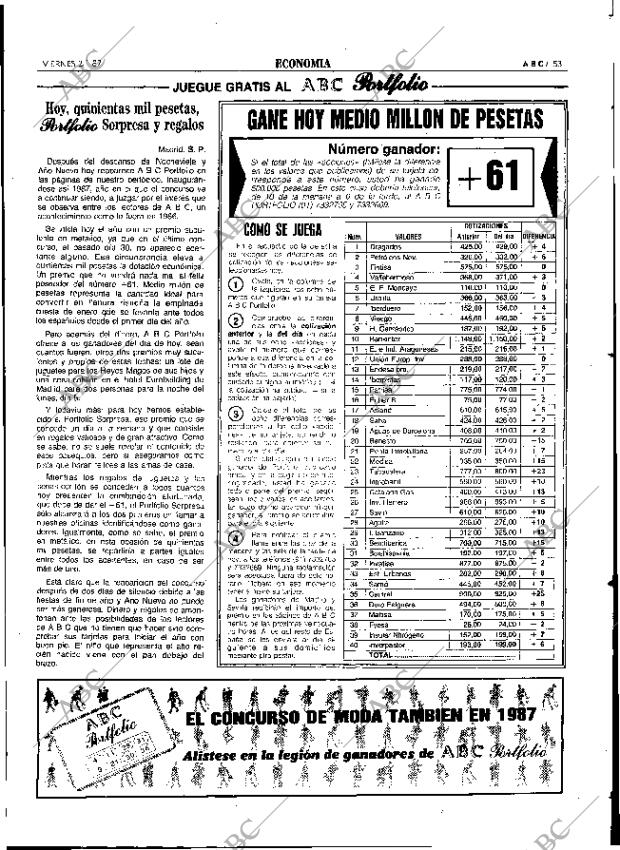 ABC SEVILLA 02-01-1987 página 53