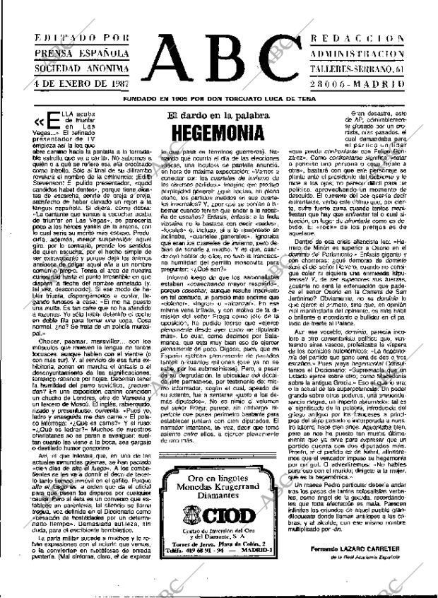 ABC MADRID 04-01-1987 página 3
