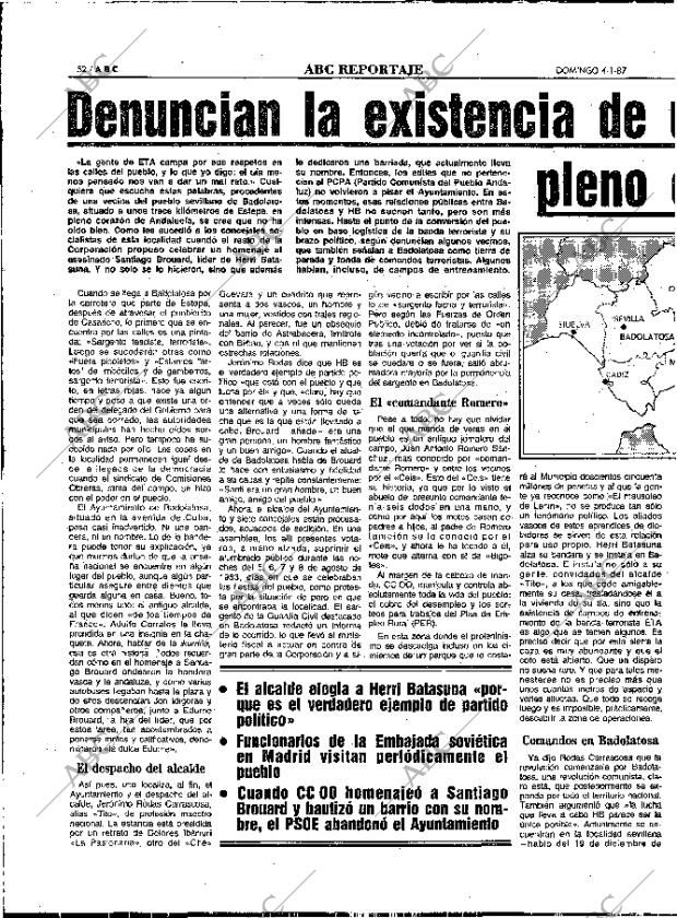 ABC MADRID 04-01-1987 página 52