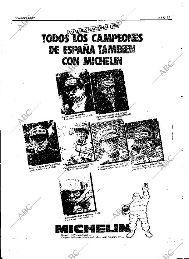 ABC MADRID 04-01-1987 página 57