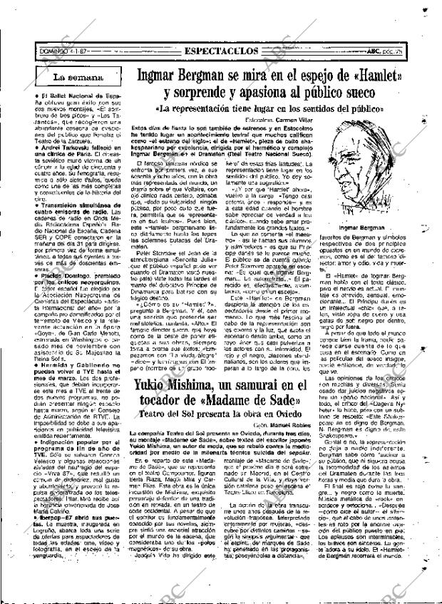 ABC MADRID 04-01-1987 página 75