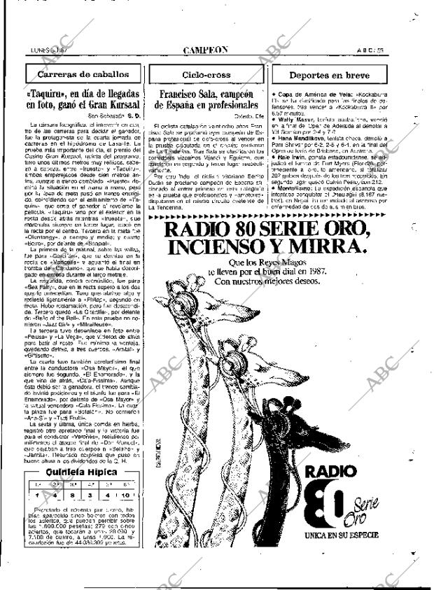 ABC MADRID 05-01-1987 página 55