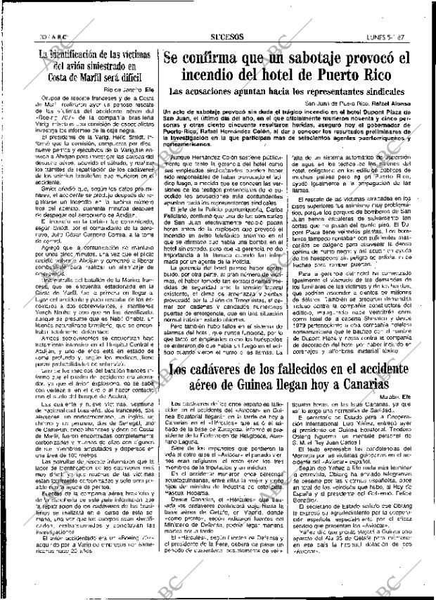 ABC SEVILLA 05-01-1987 página 30