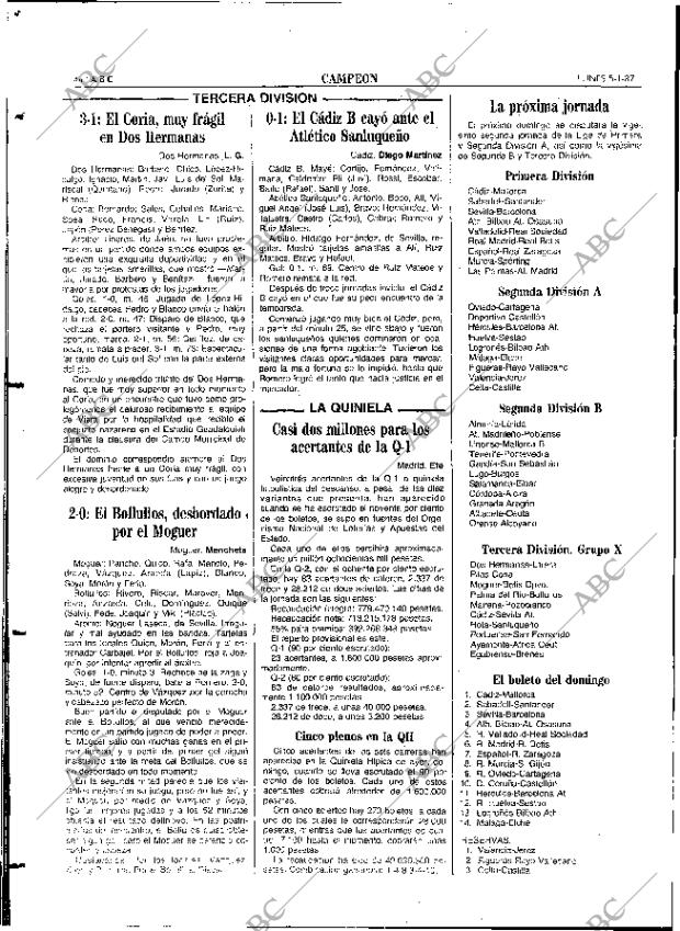 ABC SEVILLA 05-01-1987 página 44