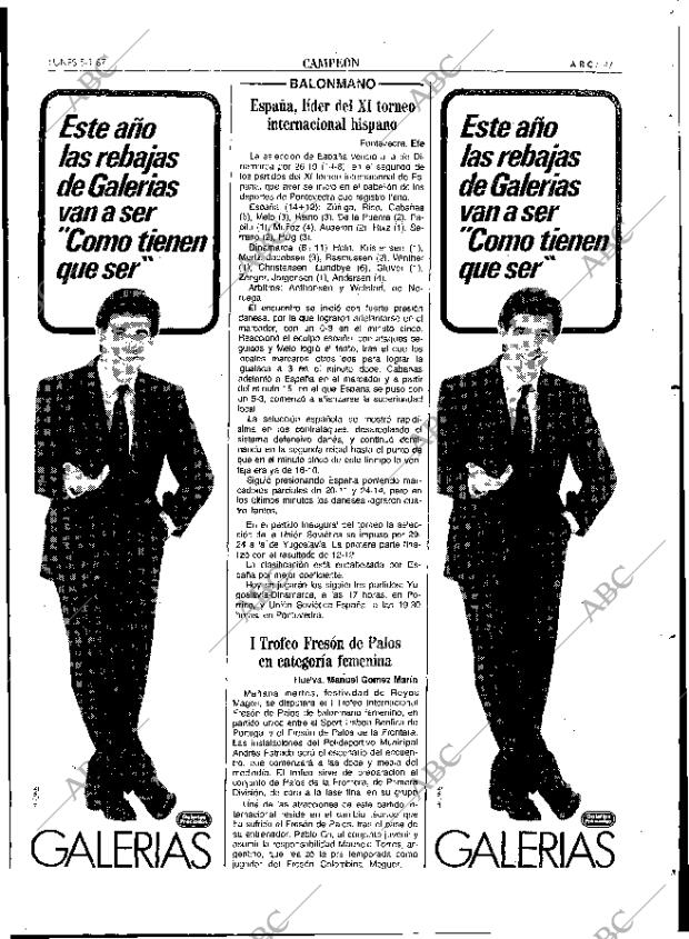 ABC SEVILLA 05-01-1987 página 47