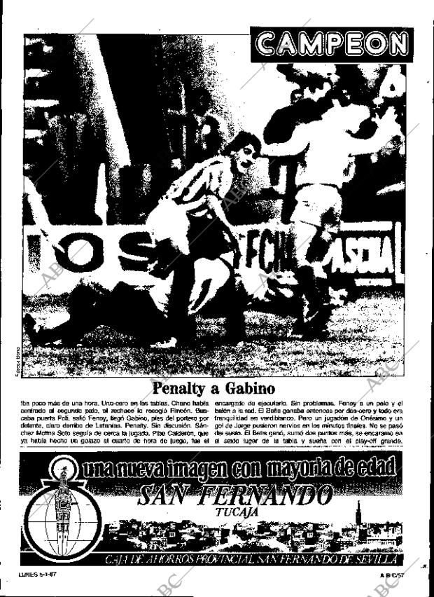 ABC SEVILLA 05-01-1987 página 57