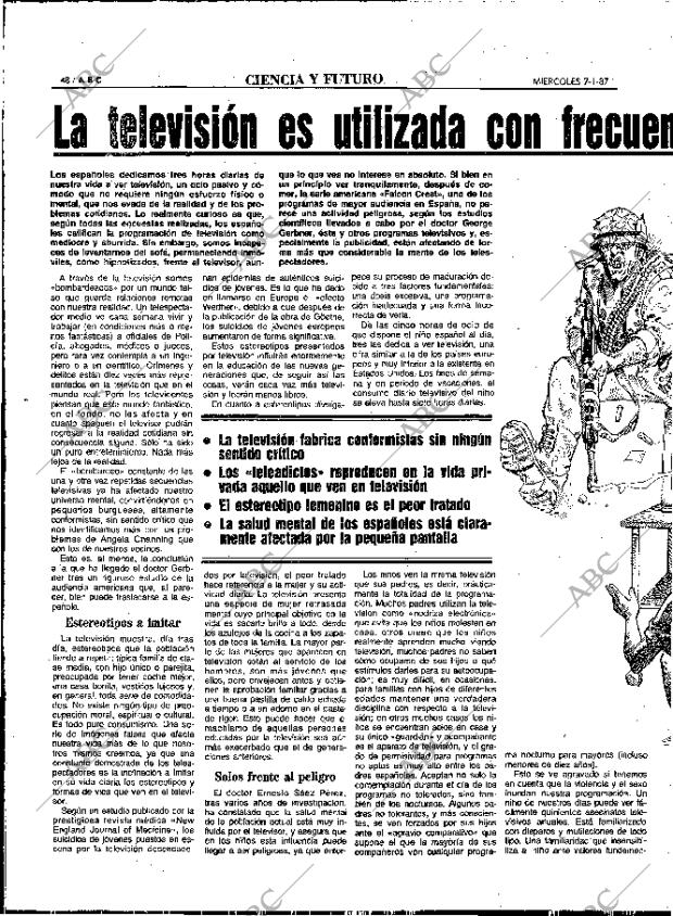 ABC MADRID 07-01-1987 página 48